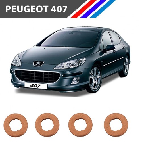 Peugeot 407 Diesel 4 Tırnak Enjektör Pulu 4 Adetli Set