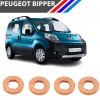 Peugeot Bipper 1.4 HDI Enjektör Pulu 4 Tırnak 4 Adetli Set OTOZET-3313-6