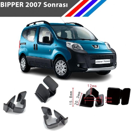 Peugeot Bipper Kaput İzalatör Klipsi 2007 Sonrası