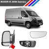 Peugeot Boxer Sol Dış Ayna Alt Küçük Camı Sürücü Tarafı Mekanik Tip 2006 Sonrası