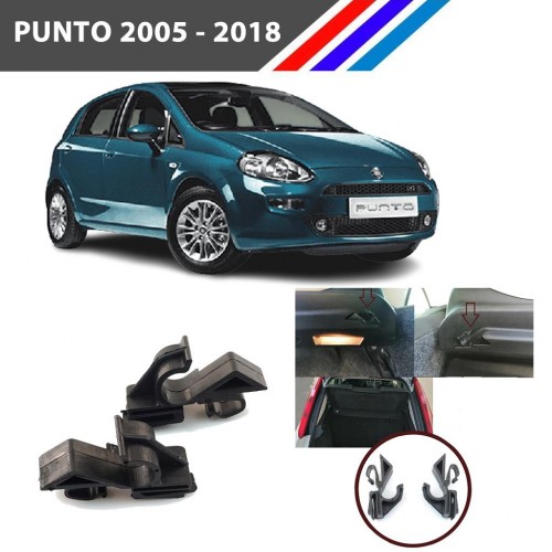Punto - Grande Punto Bagaj Pandizot Braket Tutucu 2 Adetli Set
