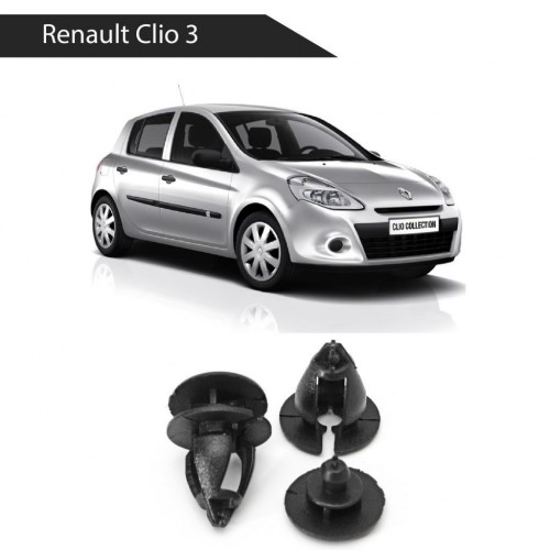 Renault Clio 3 Bagaj Döşeme Klipsi 7703077434