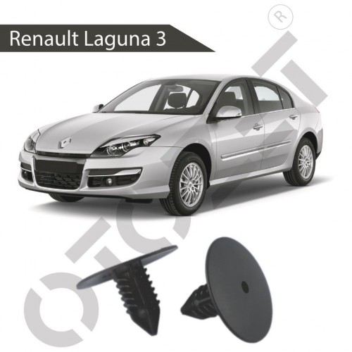 Renault Laguna 3  Davlumbaz Klipsi 7703077435