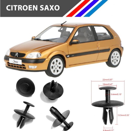 Saxo İzalatör Davlumbaz iç Aksam Çok Amaçlı Klips 6997T2