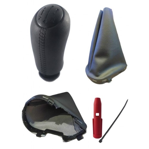 Symbol 2 Kasa Plastik Vites Topuzu ve Körüğü Siyah Kapaklı