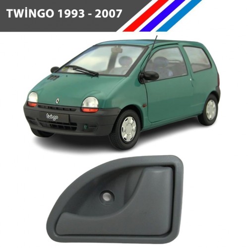 Twingo MK1 Kasa İç Açma Kolu Sağ Taraf Gri Renkli 1993 - 2007