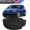 VW Golf 5 Motor Kaput İzolasyon Keçesi - Klipsli 2004 - 2010