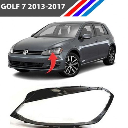VW Golf 7 Ön Sol Far Camı Sürücü Tarafı 2013 - 2017