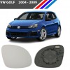 VW Golf Sol Dış Ayna Camı Sürücü Tarafı 2004 -2009
