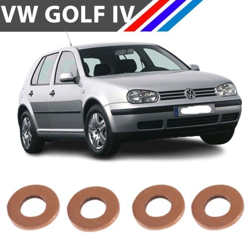 VW Golf IV Diesel Enjektör Pulu Düz Tip 4 Adetli Set