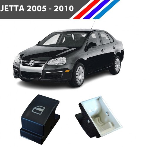 VW Jetta Cam Düğme Kapağı 2 Adetli Set 2005 - 2010