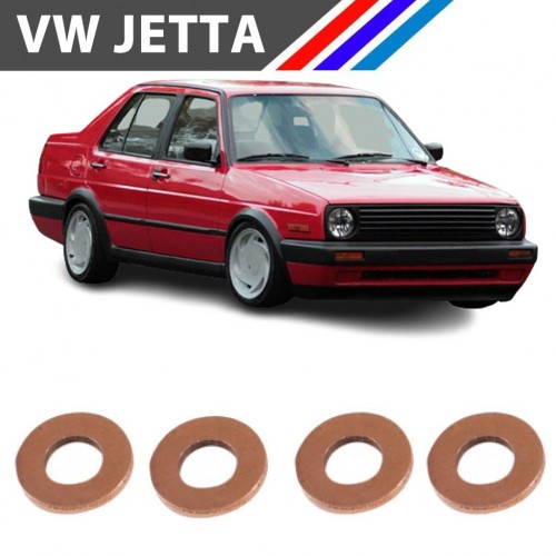 VW Jetta MK2 Diesel Enjektör Pulu Düz Tip 4 Adetli Set