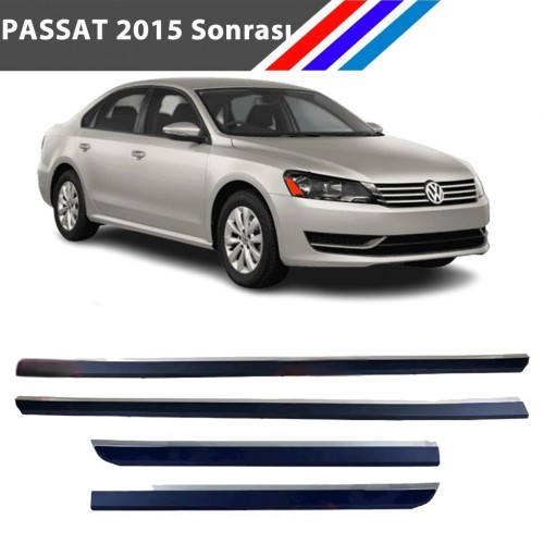 VW Passat Kapı Çıta Takımı Krom 4 Adetli Set 2015 Sonrası