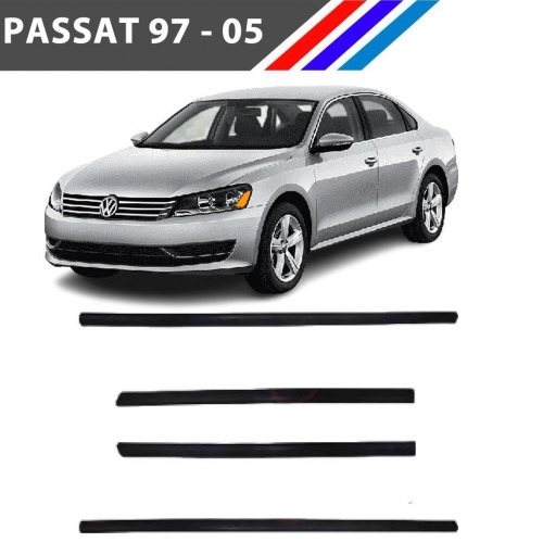 VW Passat Kapı Çıta Takımı Siyah Renk 4 Adetli Set 1997- 2005
