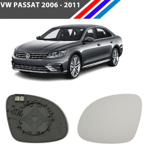 VW Passat Sağ Dış Ayna Camı Yolcu Tarafı 2006 -2011