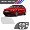 VW Polo Sağ Dış Ayna Camı Yolcu Tarafı 2005 -2009