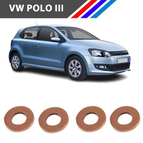 VW Polo III Diesel Enjektör Pulu Düz Tip 4 Adetli Set