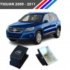 VW Tiguan Cam Düğme Kapağı 2 Adetli Set 2009 - 2011