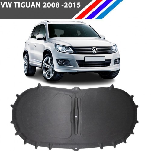 VW Tiguan Motor Kaput İzolasyon Keçesi - Klipsli 2008 - 2015