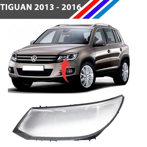 VW Tiguan Ön Sol Far Camı Sürücü Tarafı 2013 - 2016