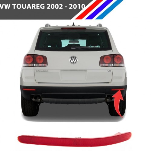 VW Touareg Arka Tampon Reflektörü Sağ Taraf 2002 - 2010