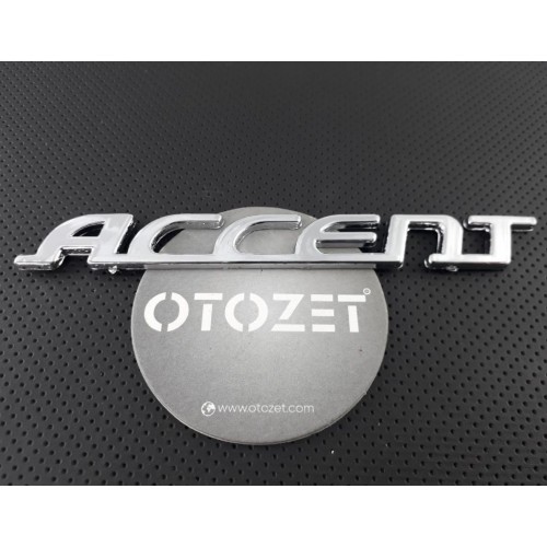 Hyundai Accent Bagaj Yazısı 155 mm - 18 mm 2006 - 2010