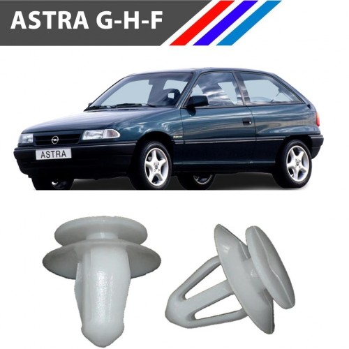 OTOZET Astra H-G-F Kapı Döşeme Klipsi 100 Adetli Paket 90321122