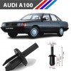 OTOZET Audi A100 Davlumbaz Klipsi 100 Adetli Paket