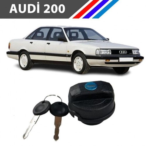 Audi 200 Yakıt Depo Kapağı Kilitli Yan Sanayi 1988  - 1991