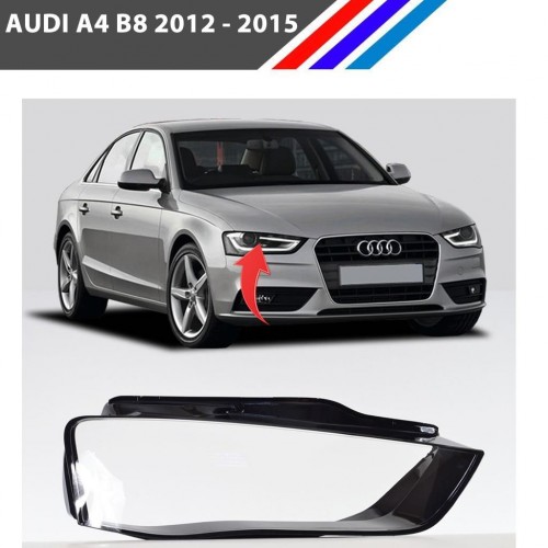 Audi A4 B8 Ön Sağ Far Camı 2012 - 2015