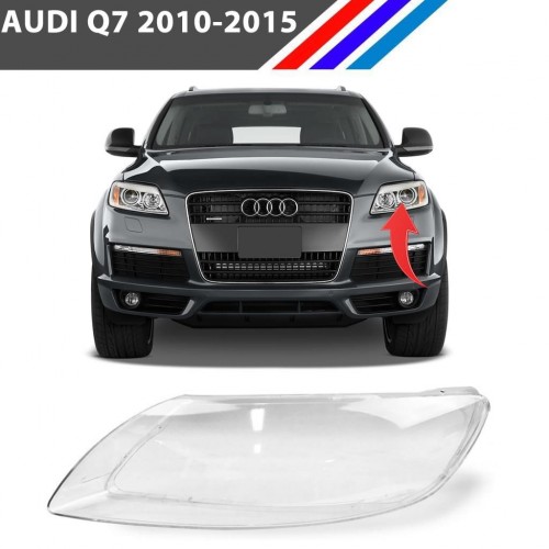 Audi Q7 Ön Sol Far Camı 2010 - 2015