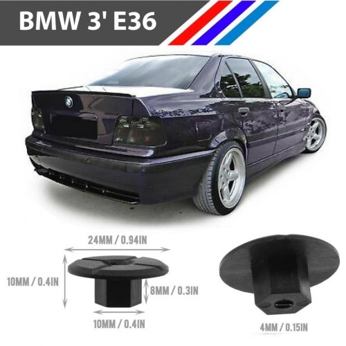 Bmw 3 E36 Tampon Davlumbaz Klipsi 51711958025