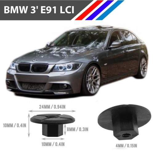 Bmw 3 E91 Tampon Davlumbaz Klipsi 51711958025