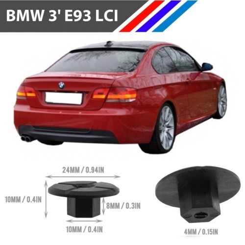 Bmw 3 E93 Tampon Davlumbaz Klipsi 51711958025