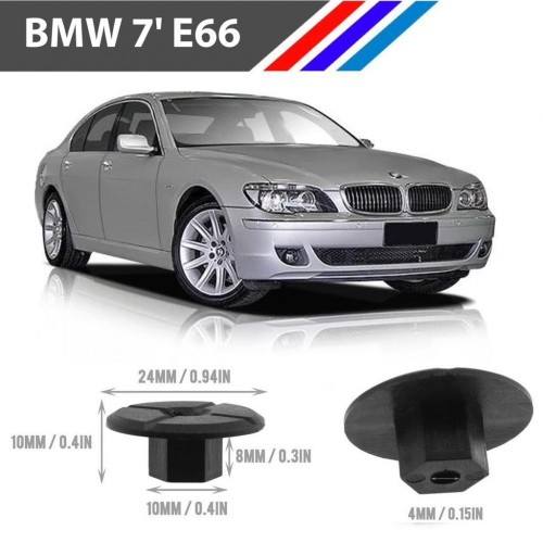 Bmw 7 E66 Tampon Davlumbaz Klipsi 51711958025