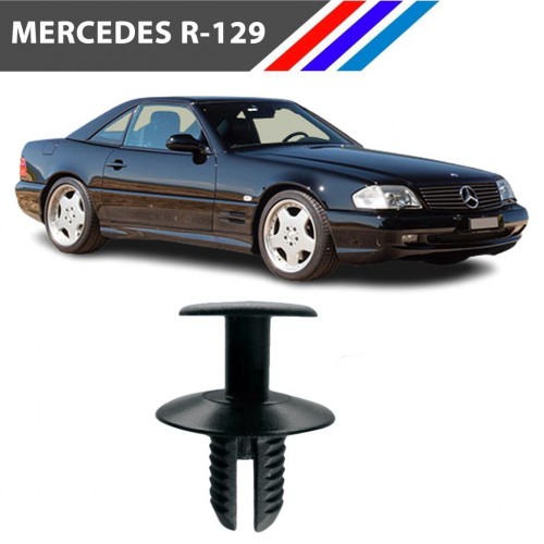 Mercedes R-129 SL Class Davlumbaz Klipsi