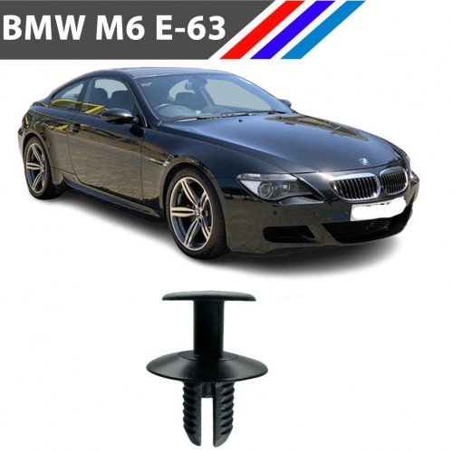 Bmw E63 M6 Davlumbaz Klipsi