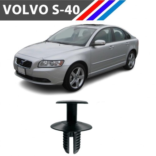 Volvo S40 Davlumbaz Klipsi