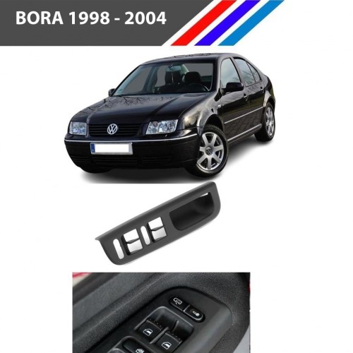 Bora Cam Anahtar Çerçevesi Sol Taraf Siyah Renk 1999 - 2004