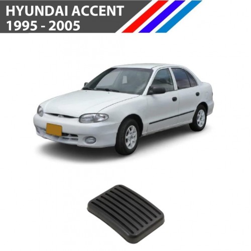 OTOZET Hyundai Accent Debriyaj ve Fren Pedal Lastiği 2 Adetli Set