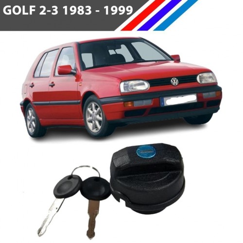 Golf 2-3 Yakıt Depo Kapağı Kilitli Yan Sanayi 1982 - 1999