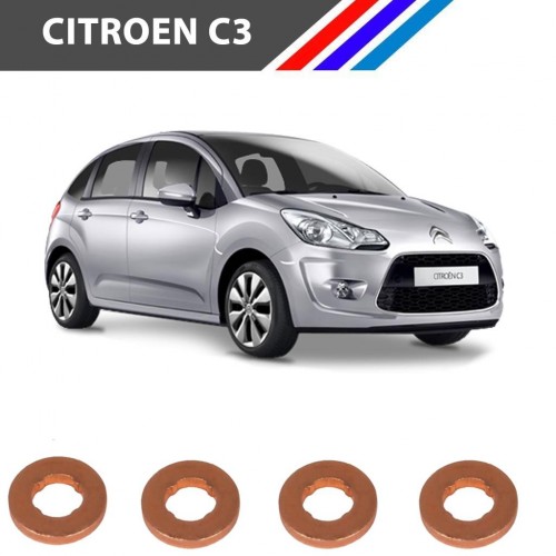 Citroen C3 1.6 HDI Enjektör Pulu 4 Tırnak 4 Adetli Set