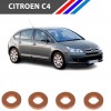 Citroen C4 1.6 HDI Enjektör Pulu 4 Tırnak 4 Adetli Set