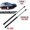 OTOZET Peugeot 306 Station Wagon Bagaj Amortisörü Sağ Sol Takım 8731E1