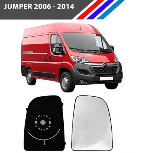 Citroen Jumper Sağ Dış Ayna Üst Büyük Camı Yolcu Tarafı Mekanik Tip 2006 Sonrası