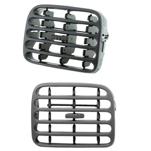 Clio 2 Havalandırma Izgarası Orta Sol Sağ Set Gri Renk 98 - 01
