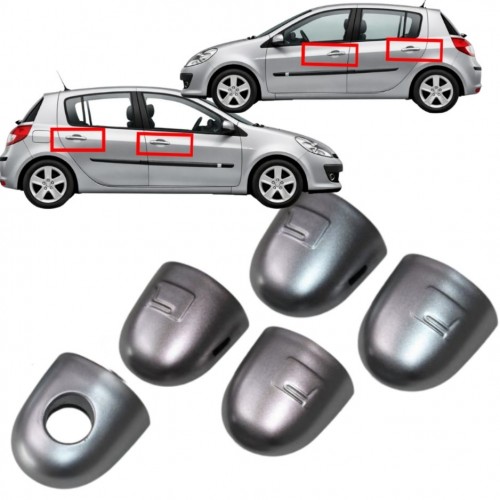 Renault Clio 3 Kapı Kol Kapağı Tamir Seti 5 li Set