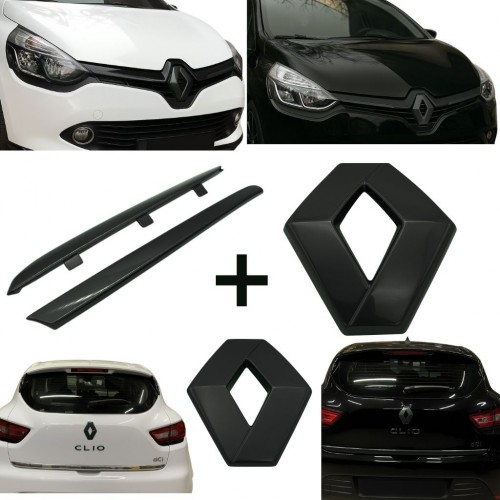 Renault Clio 4 Panjur Arma Bagaj Arma Panjur Çıtası Seti Siyah Renkli