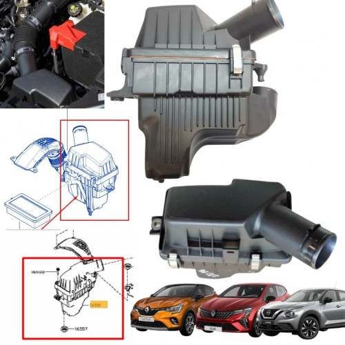 Clıo 5 Captur 2 1.3 Tce H5H Nissan Juke 1.O DIG-T DCT Hava Filtre Kutusu