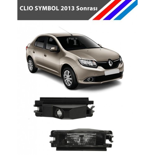 Clio Symbol 2013 Sonrası Plaka Lambası Adet